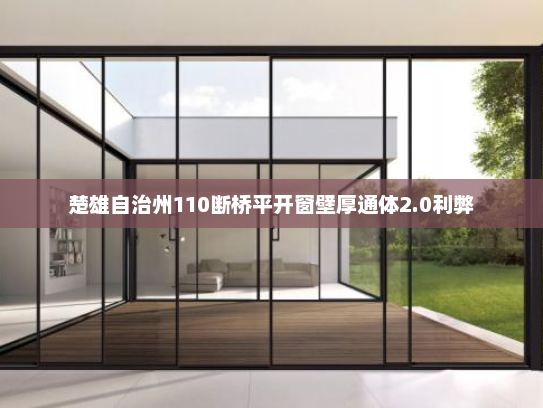 楚雄自治州110断桥平开窗壁厚通体2.0利弊